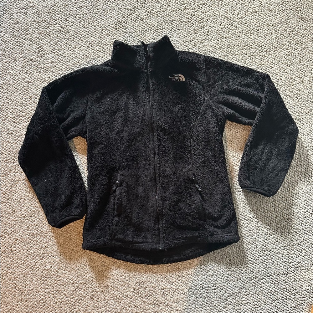The North Face Girls' Black Fleece Jacket